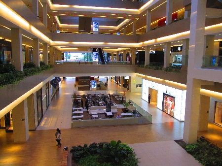Shopping Mall gigantisch