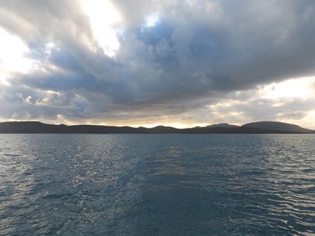 Stanley Island: Morgenwolken