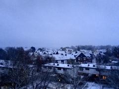 Morgens mit-Schnee-im-November