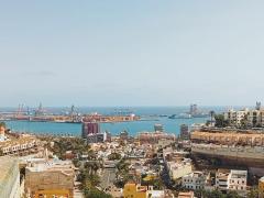 Spazierweg in die-Höhen-der-Hautstadt-Las-Palmas