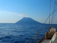 Stromboli-weithin sichtbar