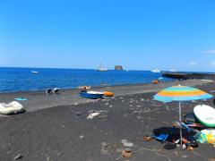 Strombolis Vulkanstrand