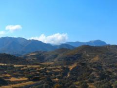 Weite Landschaft auf Karpathos
