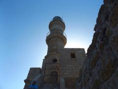 Leuchtturm nach muslemischem Baustil