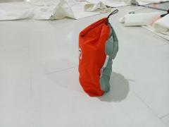 Unser neues Großsegel fertig zum Mitnehmen