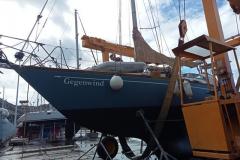 Porto Santo – Schiffswerft, rein und wieder raus