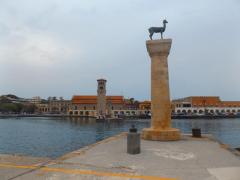 Der Koloss von Rhodos stand mal hier