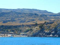Tourismus und herrliche Natur in Lindos