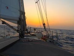 Chania-nach-Kythira: Sonnenuntergang-vom-Feinsten