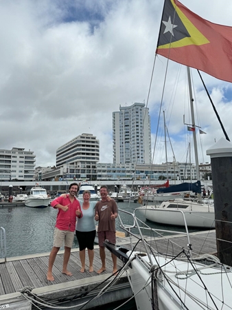 Timor Leste in Ponta Delgada: Treffen mit Alex