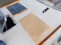 Gegenwinds Solarfelder an Deck sind defekt und müssen runter