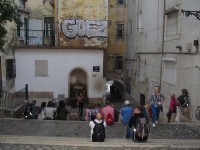 Lisboa: kulturelle Wohngegend im jüdischen Viertel