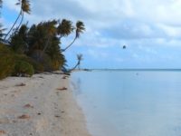 Motu Hiriva: Hübscher Strand und Schutz vor Wind und Wellen