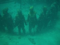 Moliniere Point: Unterwasser Skulpturenpark
